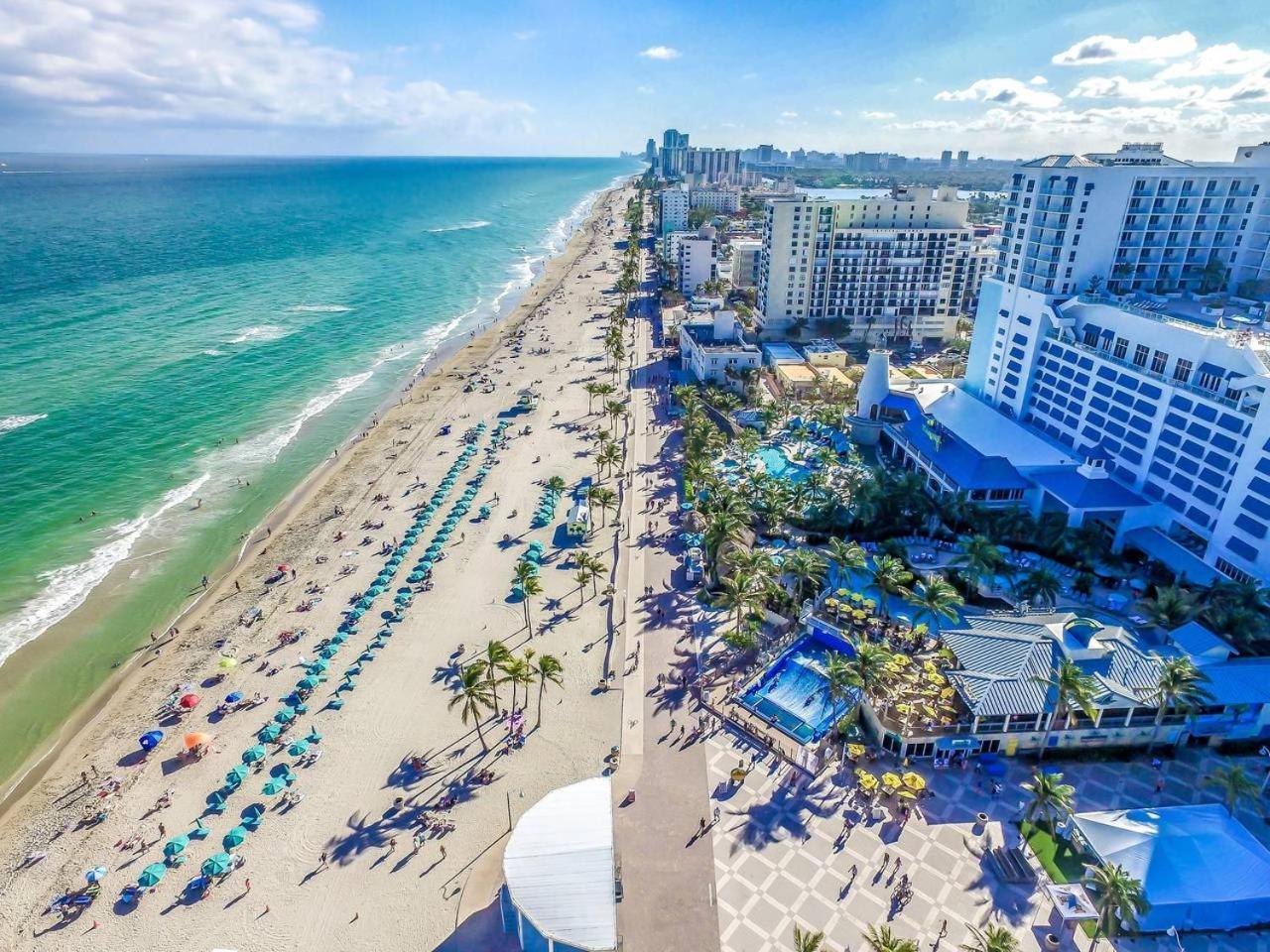 Lovely 1Br W Parking Space & Walk To The Beach #7 할리우드 외부 사진
